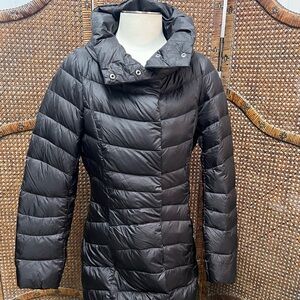 NWT Eddie Bauer goose down coat Kara down parka black small